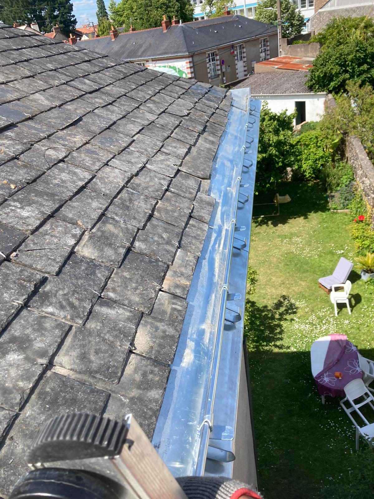 Réfection des gouttières à La Chapelle-sur-Erdre