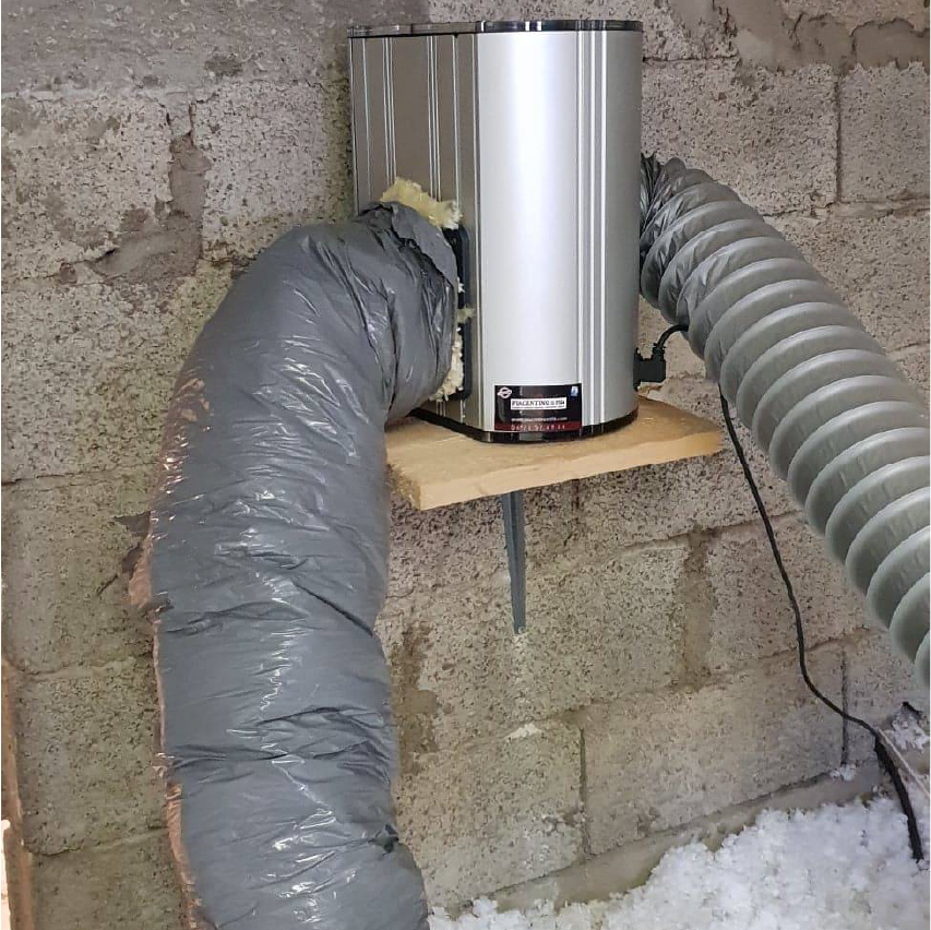 Installation d’un système de ventilation par insufflation à Vertou
