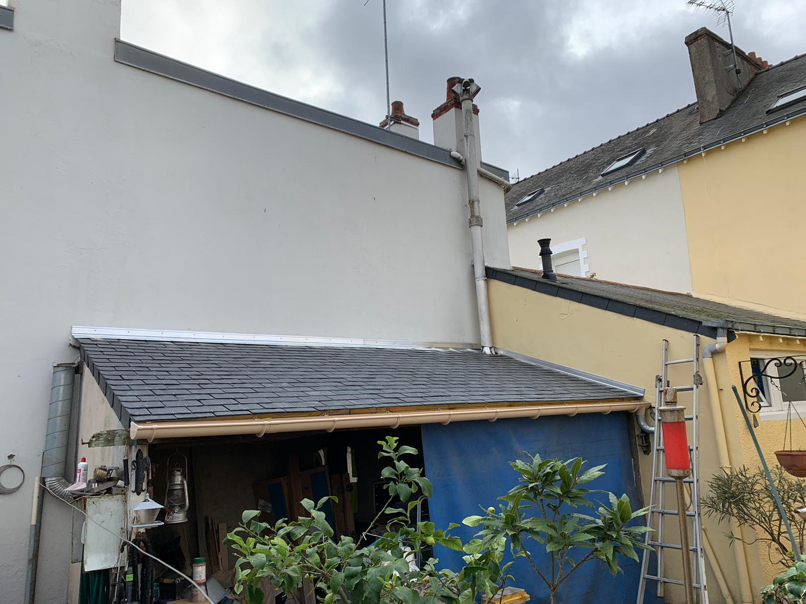 Rénovation d’une toiture en ardoise à Nantes